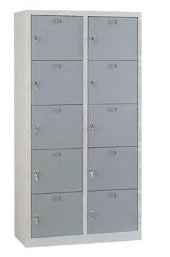 10 GÖZLÜ ÇELİK DOLAP